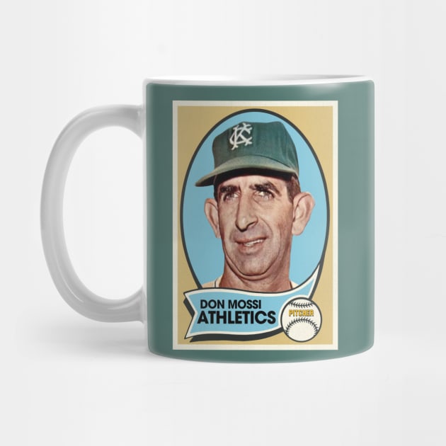 Retro Don Mossi Baseball Card by darklordpug